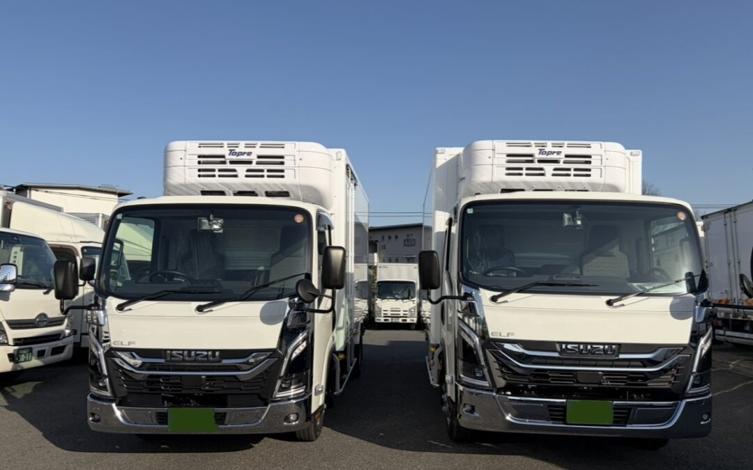 新車２台を導入しました。